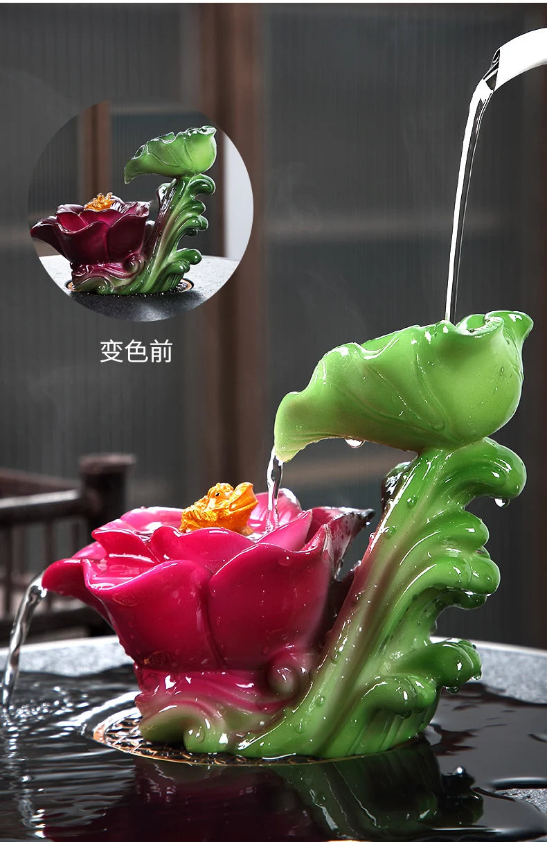 Color-Changing Tea Pet Figurines