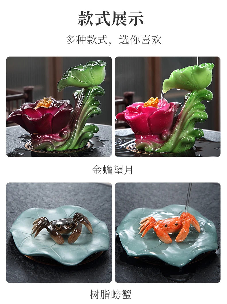 Color-Changing Tea Pet Figurines