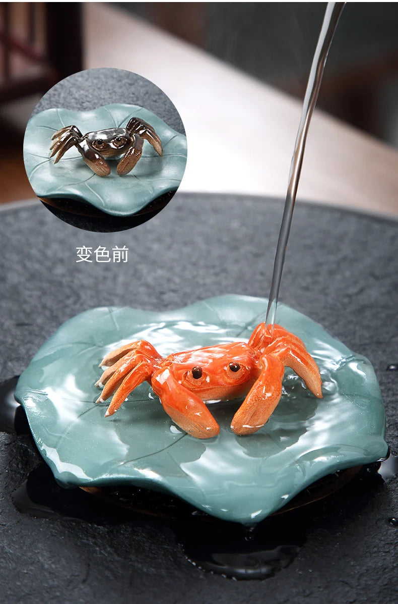 Color-Changing Tea Pet Figurines