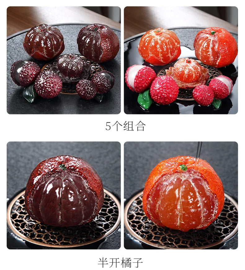 Color-Changing Tea Pet Figurines