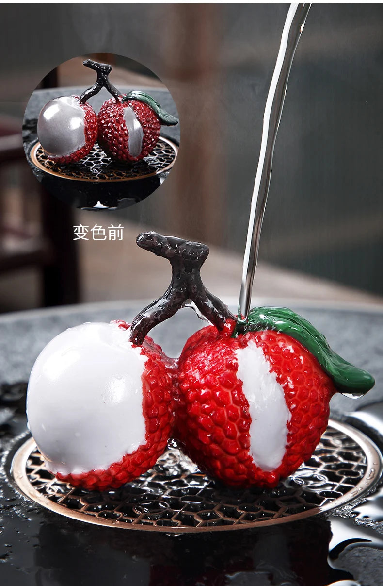 Color-Changing Tea Pet Figurines