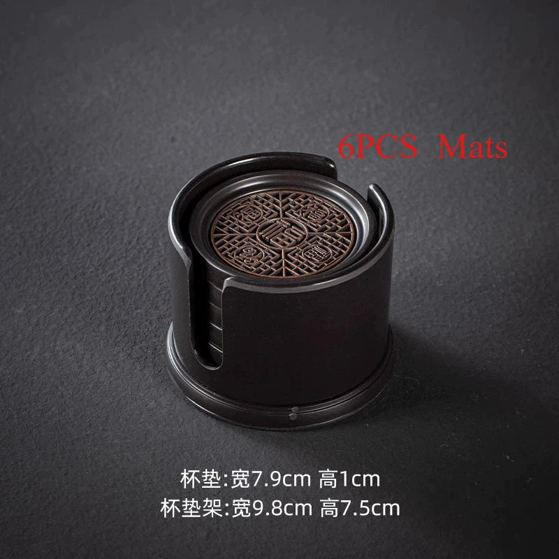 Chinese-Style Tea Cup Coaster