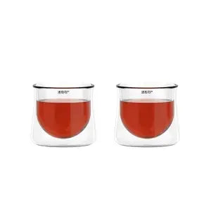 Glass Teapot with One-Button Infuser