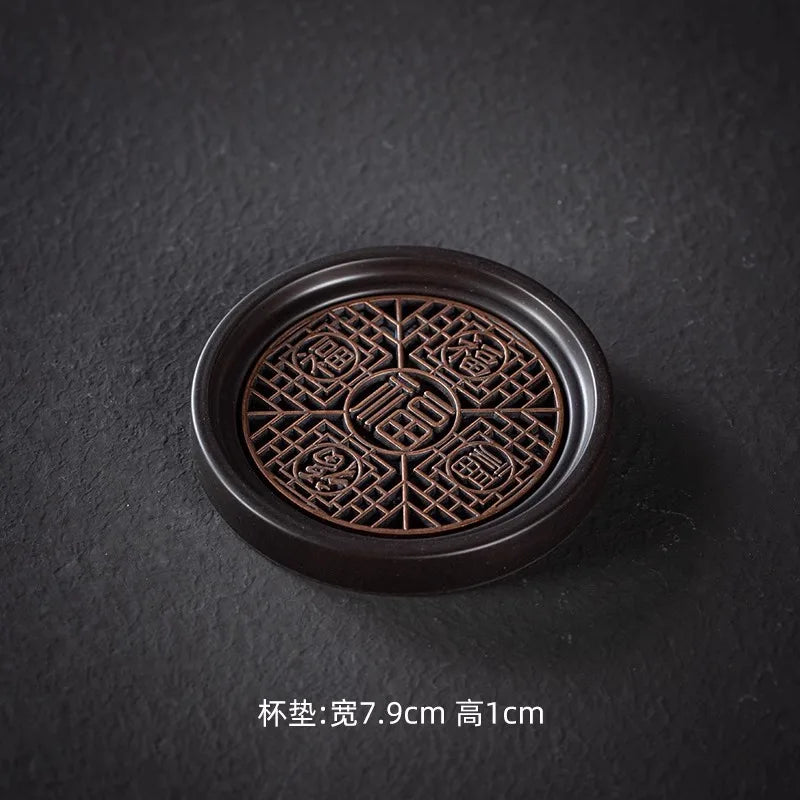 Chinese-Style Tea Cup Coaster