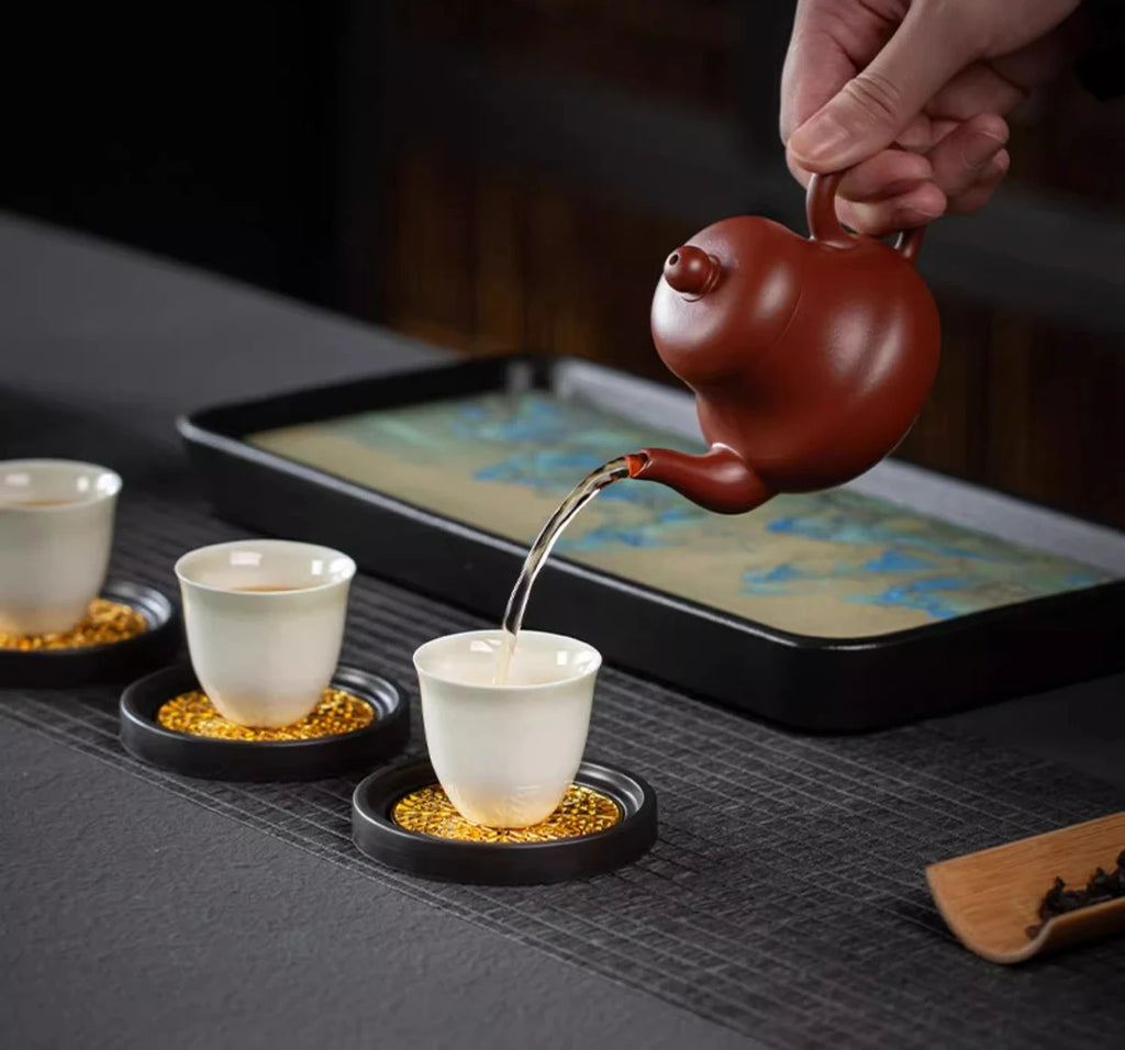 Chinese-Style Tea Cup Coaster