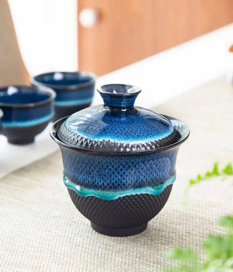 Ceramic Gongfu Travel Tea Set