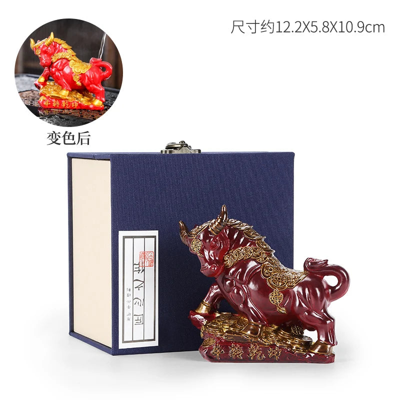 Color-Changing Tea Pet Figurines