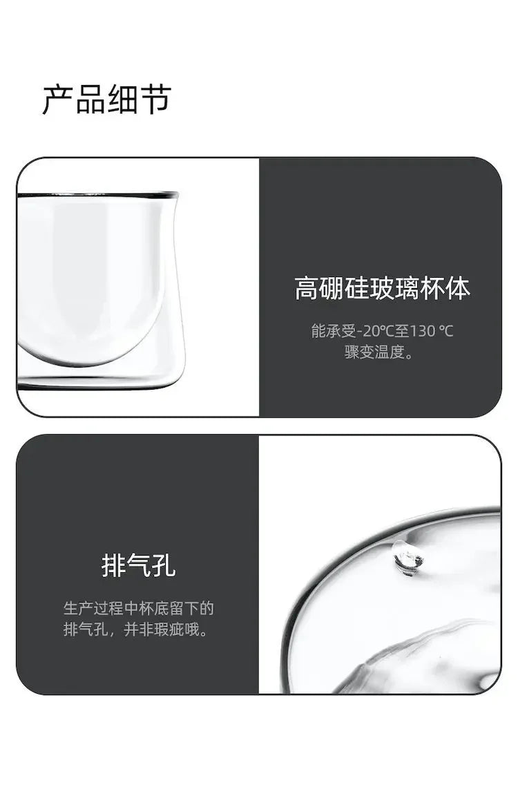 Glass Teapot with One-Button Infuser