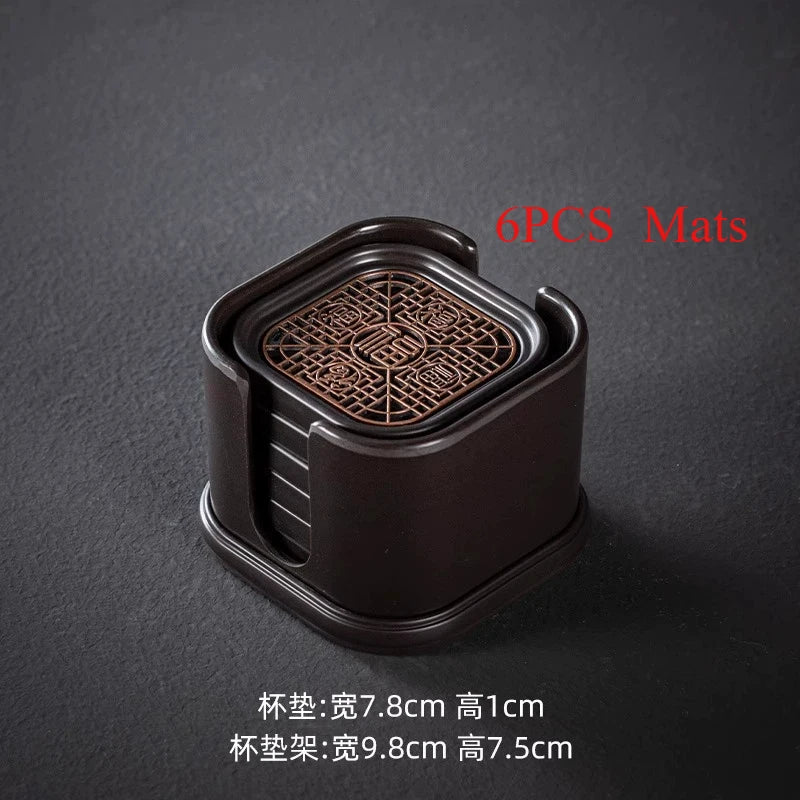 Chinese-Style Tea Cup Coaster