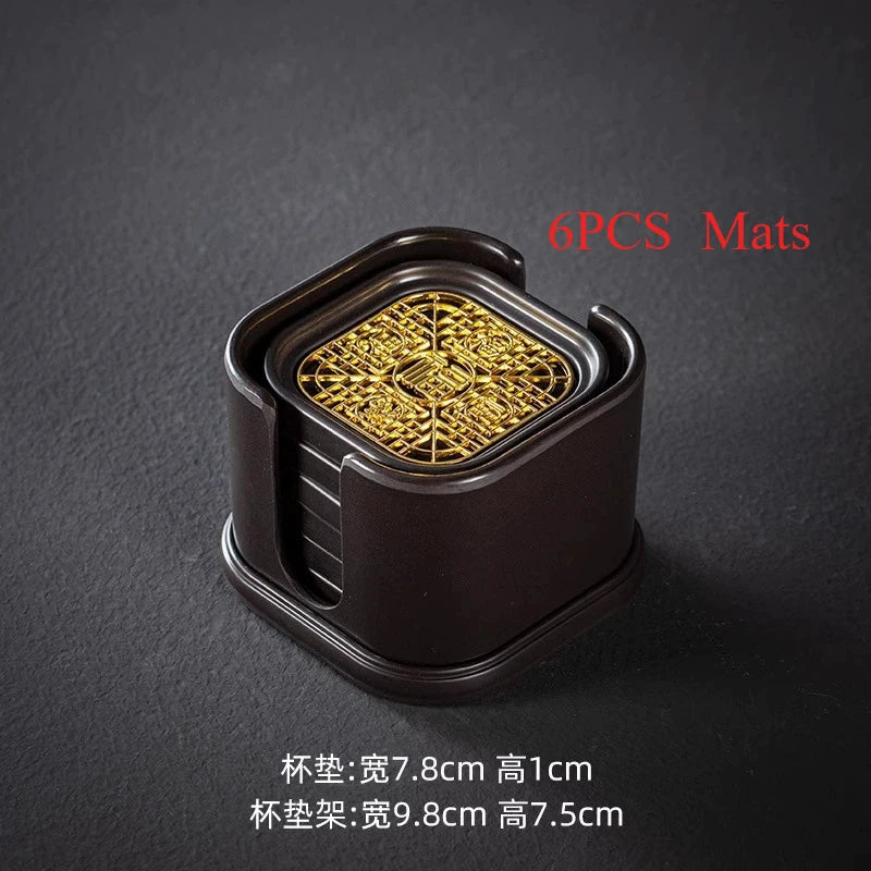 Chinese-Style Tea Cup Coaster