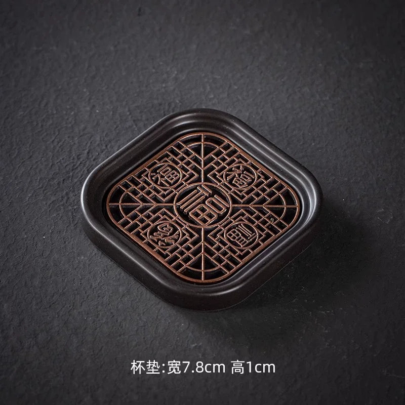Chinese-Style Tea Cup Coaster