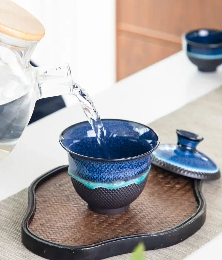Ceramic Gongfu Travel Tea Set