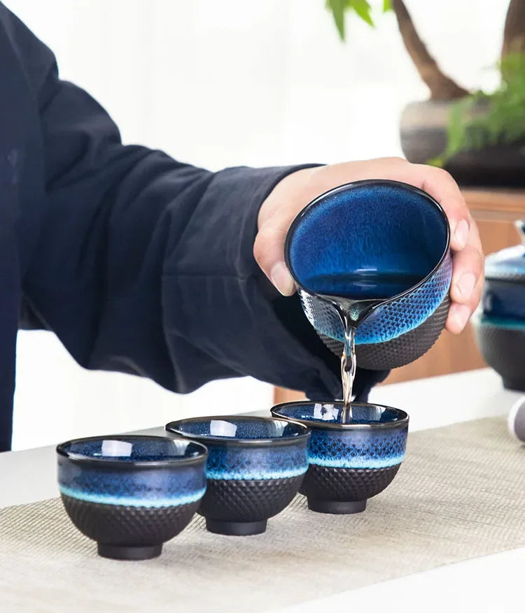 Ceramic Gongfu Travel Tea Set