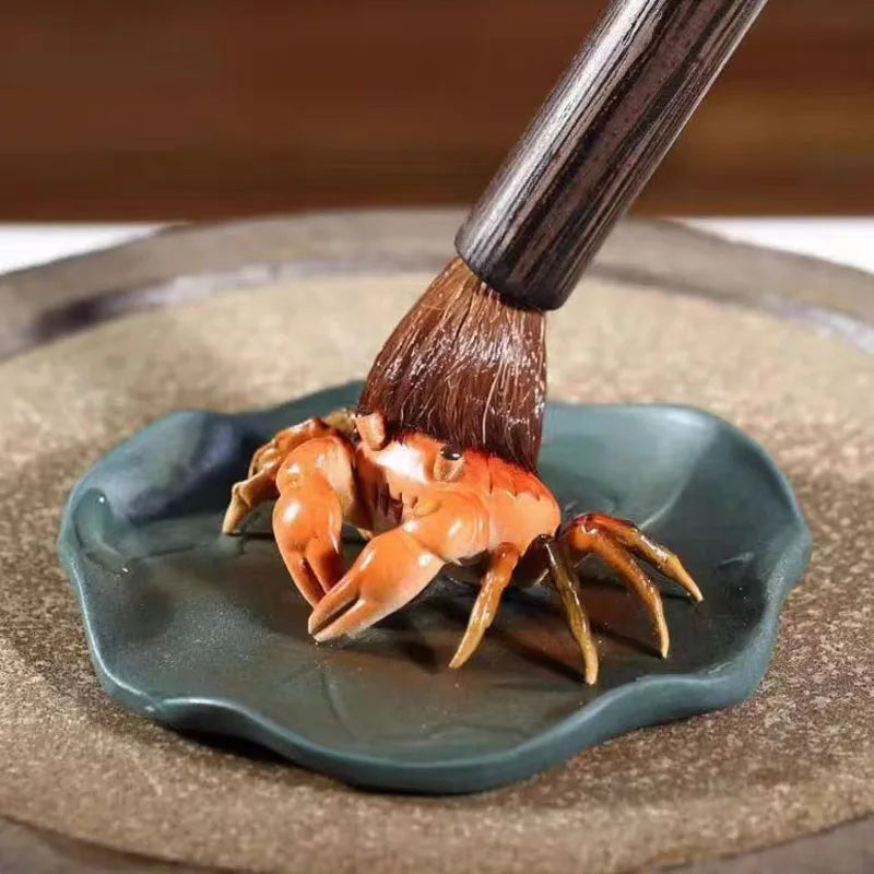 Color-Changing Purple Clay Crab Tea Pet