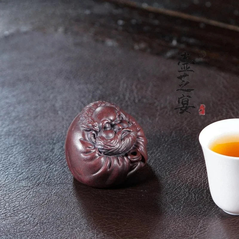 Yixing Zisha Bodhidharma Tea Pet