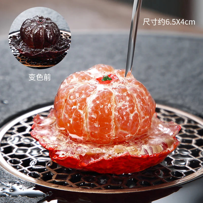 Color-Changing Tea Pet Figurines