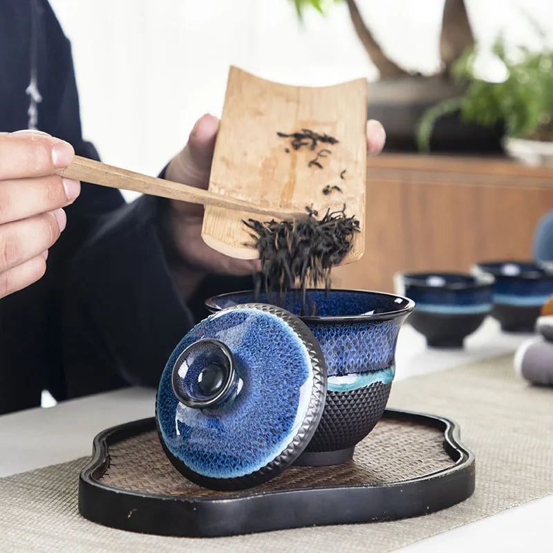 Ceramic Gongfu Travel Tea Set
