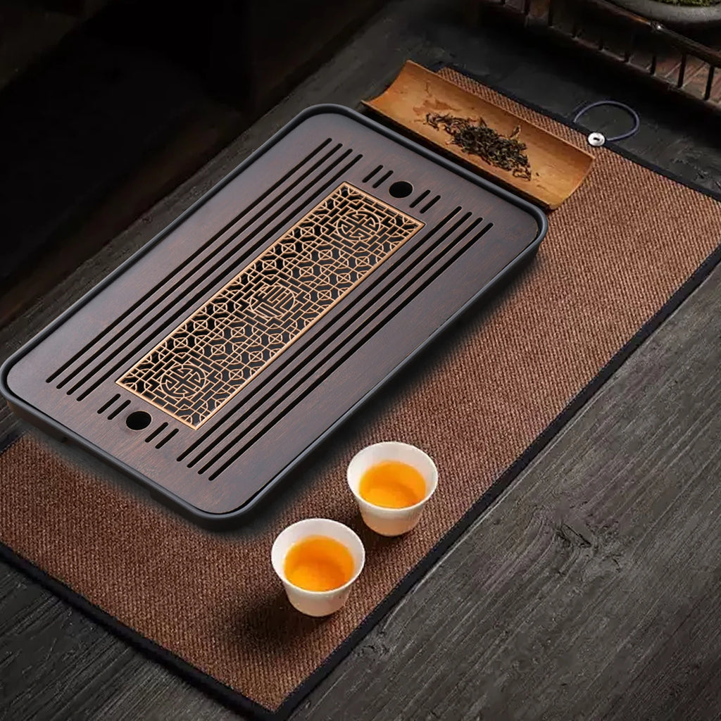 Gongfu Tea Tray with Drainage Base