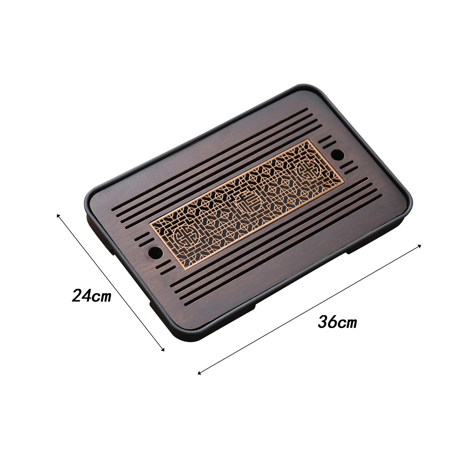 Gongfu Tea Tray with Drainage Base
