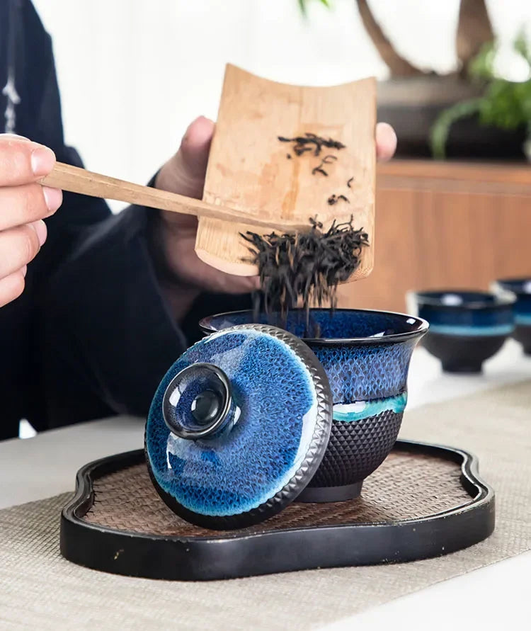 Ceramic Gongfu Travel Tea Set