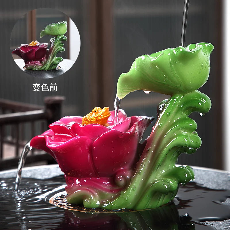 Color-Changing Tea Pet Figurines