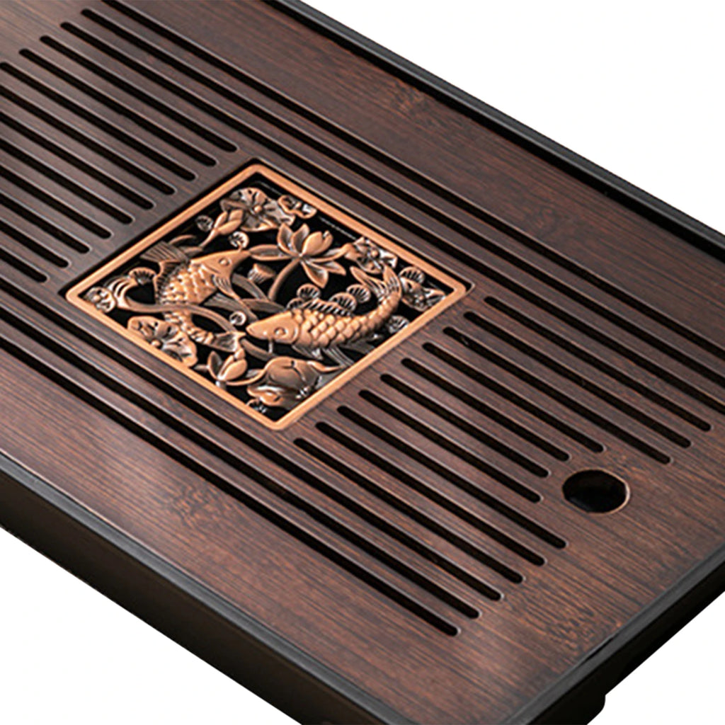 Gongfu Tea Tray with Drainage Base