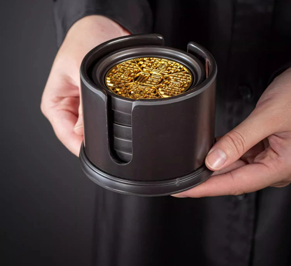 Chinese-Style Tea Cup Coaster