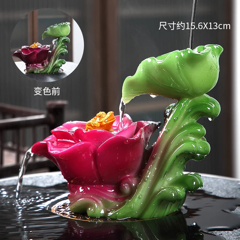 Color-Changing Tea Pet Figurines