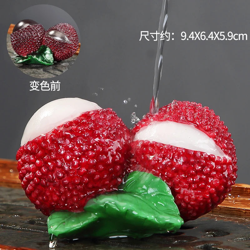 Color-Changing Tea Pet Figurines