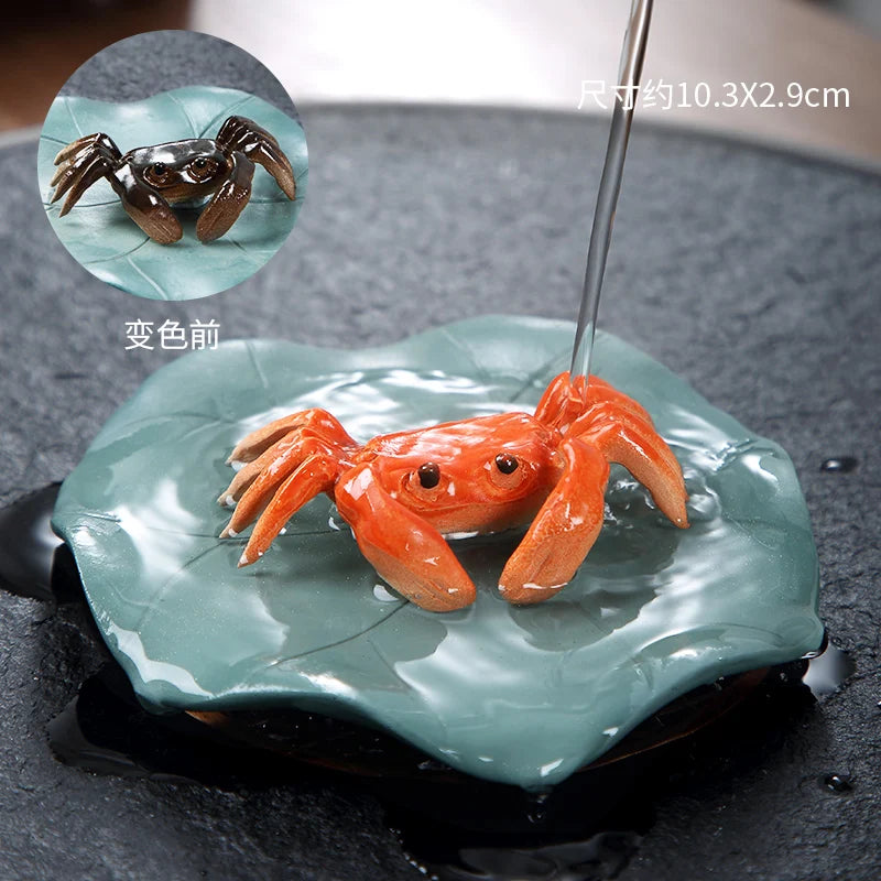 Color-Changing Tea Pet Figurines